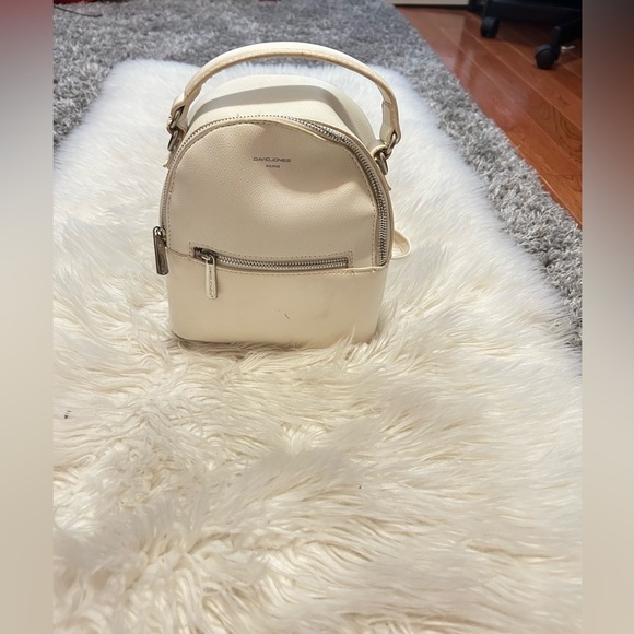 White mini backpack - Picture 1 of 2